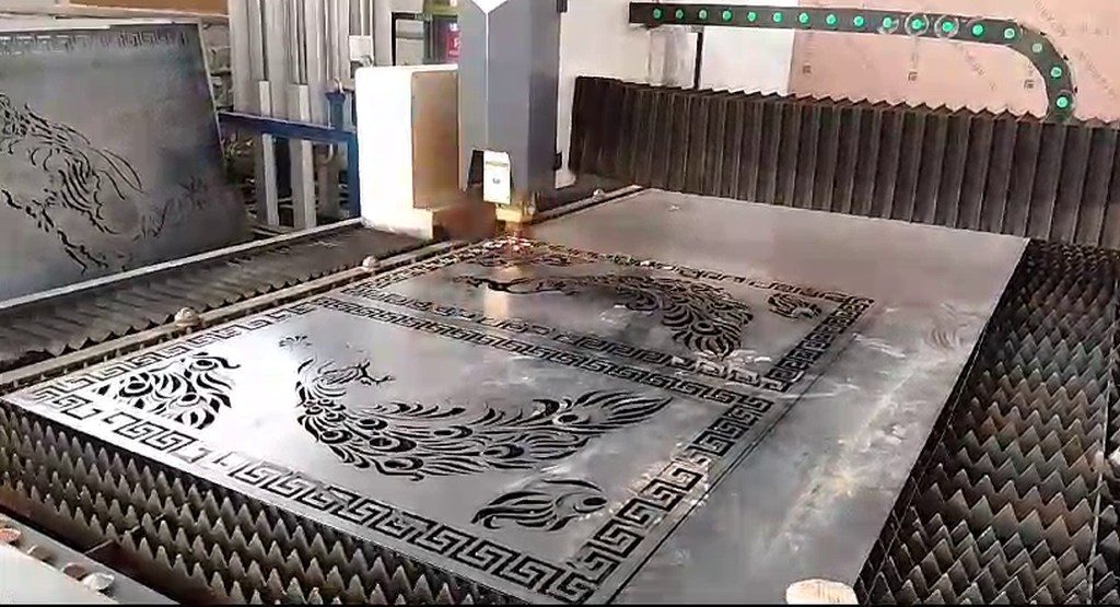 Jasa laser cutting besi - Jasa potong laser plat metal 3mm-18mm