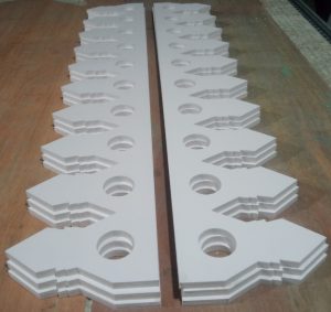 Lisplang gigi balang pvc