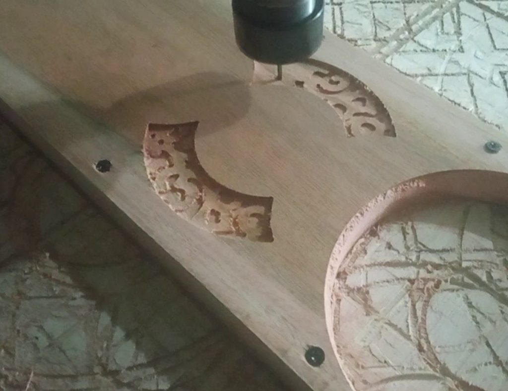 Jasa grafir kayu alami tebal 2cm