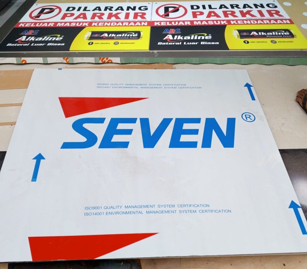Print uv ke bahan acp - cetak ultra violet ke panel acp