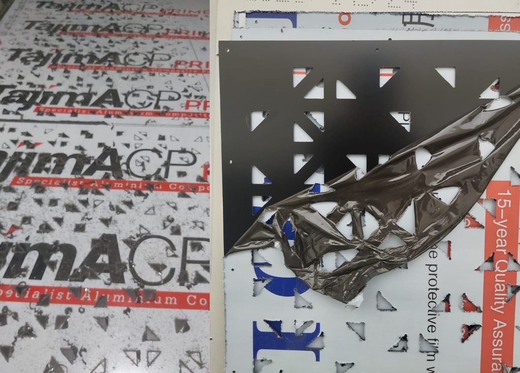 Jasa laser cutting tangerang media potong acp