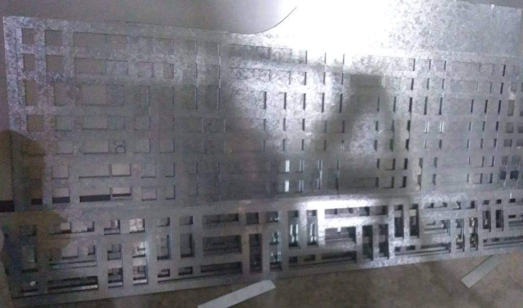 Jasa laser cutting tangerang media potong galvanis