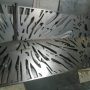 plat besi 2mm – abstrak – hasil cutting